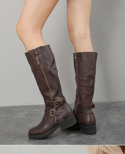 Botas Dr Martens Talla Grande con Cierre Lateral y Suela Gruesa para Mujer - Image 18