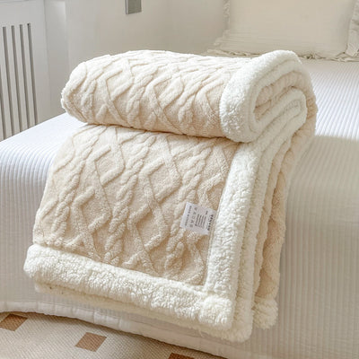 Manta Berber Jacquard de Doble Grosor - Calidez y Confort Premium - Image 11