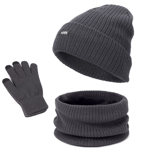 Conjunto de Abrigo: Gorro, Bufanda y Guantes en Lana Térmica - Image 4