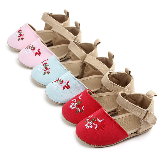 Zapatos para Bebé Niña Otoño con Bordados Delicados - Image 10