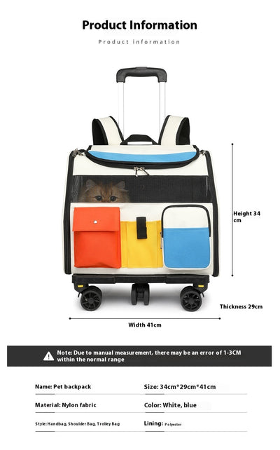 Mochila Transportadora Portátil para Gatos - Image 33
