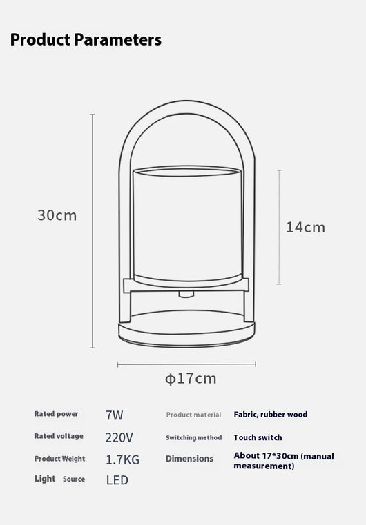Lámpara Nocturna Minimalista de Madera con Control Remoto y Carga Inalámbrica - Image 15
