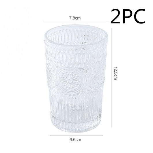 Vaso de Agua Bohemia Phnom Penh con Relieve de Sol - Image 13