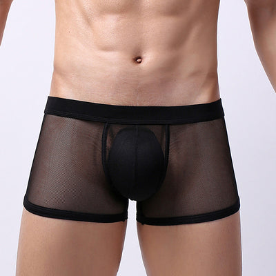 Bóxers Transpirables de Malla para Hombre - Cintura Baja Ultraligero