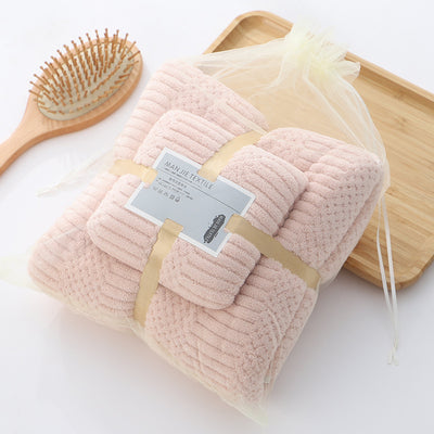 Toalla de Microfibra Coral Absorbente de Alta Densidad - Image 13