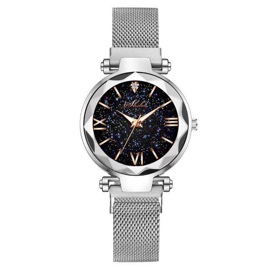 Reloj Cuarzo Estrellado con Correa Magnética Lazy - Image 6