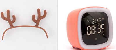 Reloj Despertador Digital con Luz Nocturna, Termómetro y Carga USB para Niños - Image 15