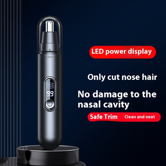 Depilador Nasal Eléctrico con Pantalla LED Digital
