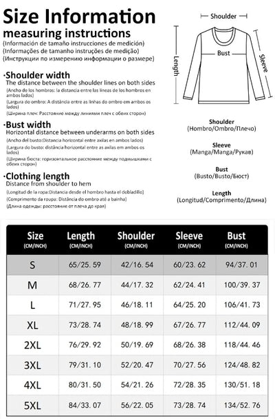 Playera Manga Larga Cuello Redondo con Estampado Digital 3D para Hombre - Image 7