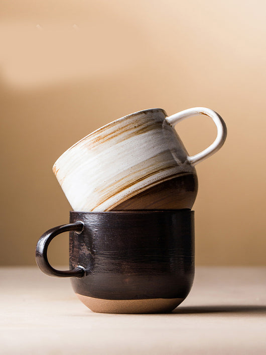 Taza de Cerámica Retro Vintage para Café