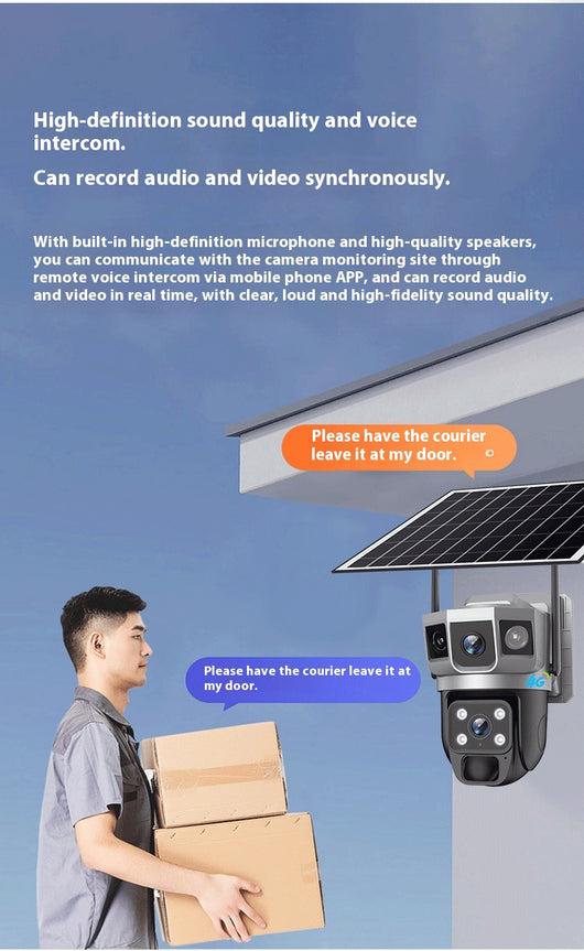 Cámara de Seguridad HD V380 para Exterior - Bajo Consumo de Energía - Image 10