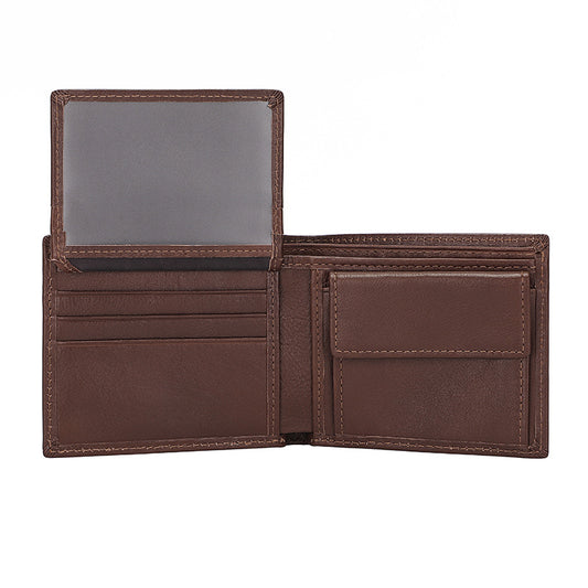 Billetera Retro de Cuero Genuino para Hombre - Image 2