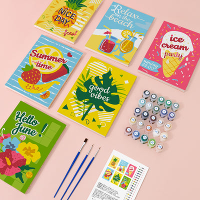 Kit de Pintura al Óleo Digital DIY - Paisajes y Flores - Image 15