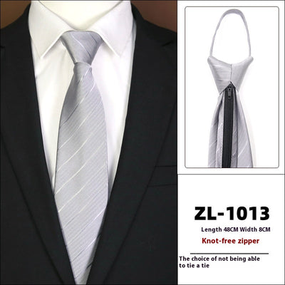 Corbata con Cierre Ejecutiva sin Nudo para Hombre - Image 18