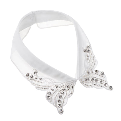 Cuello Falso Retro de Algodón con Encaje Desmontable para Mujer - Image 60