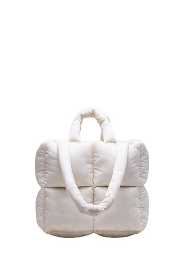 Bolso de Hombro Acolchado en Plumón para Mujer - Image 3