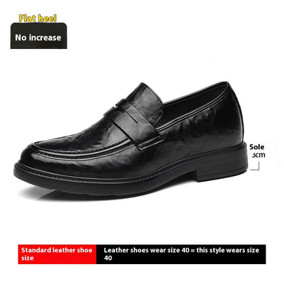 Zapatos de Cuero Slip-On Elevados para Negocios Casuales - Image 8