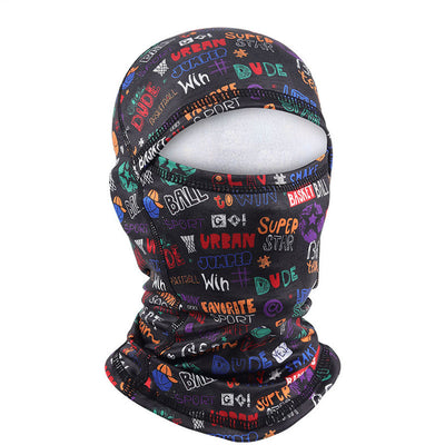 Conjunto de Protección Facial para Esquí Infantil con Babero de Ciclismo - Image 13
