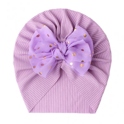 Gorro Infantil con Moño - Diseño Acogedor Baotou - Image 4