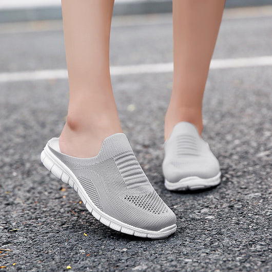 Zapatos Planos Cómodos para Mujer - Diseño Tipo Sandalia sin Talón