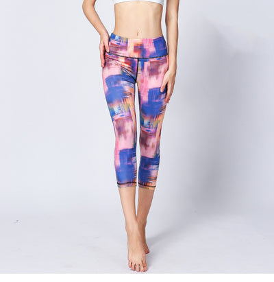 Pantalones de Yoga Cintura Alta con Estampado Digital - Image 30