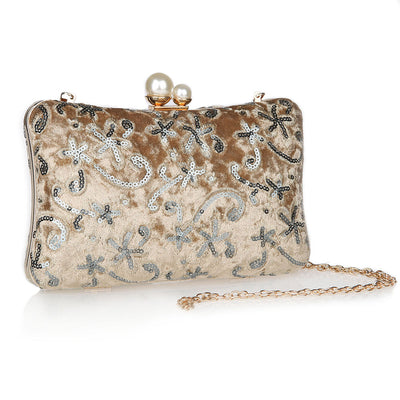 Cartera de Fiesta Retro con Lentejuelas Brillantes - Image 4