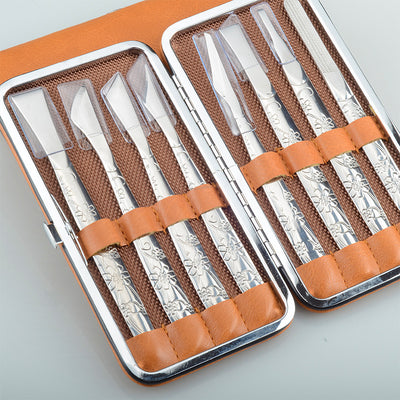 Kit de Cuidado de Uñas: Limador de Acero Inoxidable y Cortauñas Profesional - Image 8