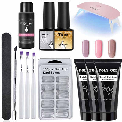 Set Completo de Manicura Profesional con Pegamento Extendido y Herramientas - Image 20