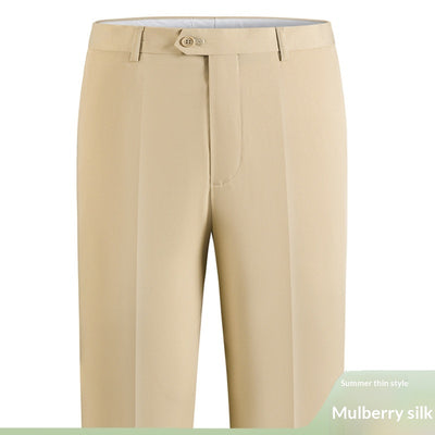 Pantalones de Seda Ligeros para Hombre - Comodidad Premium para Adultos Maduros - Image 4