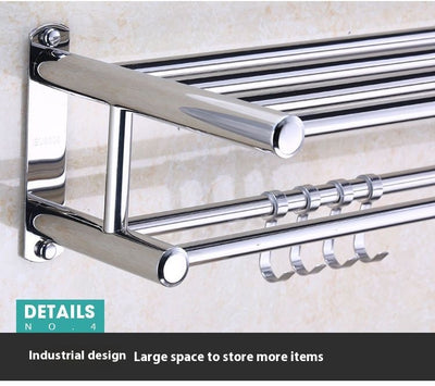 Toallero de Acero Inoxidable 304 Portátil para Baño - Image 29