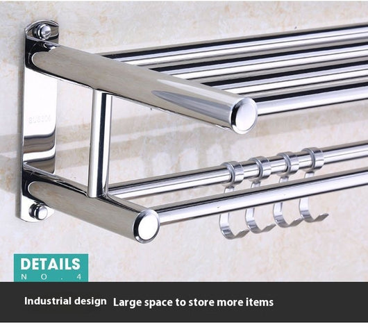 Toallero de Acero Inoxidable 304 Portátil para Baño - Image 29