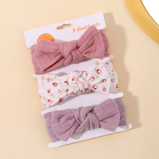 Set de 3 Diademas Infantiles con Moños Otoño - Image 9