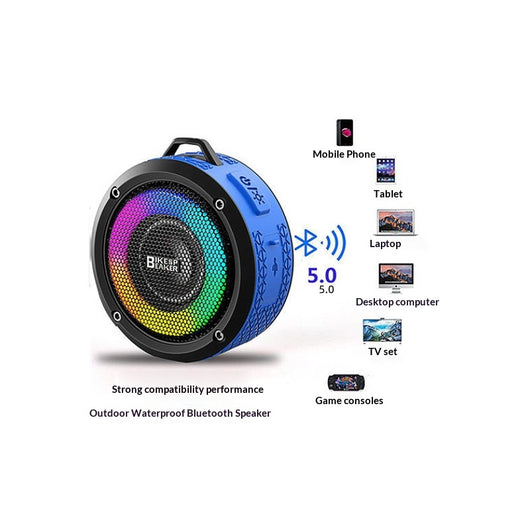 Parlante Bluetooth Portátil Resistente al Agua con Luces RGB - Image 5