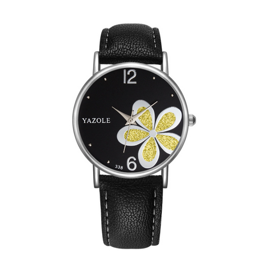 Reloj de Moda Coreana para Mujer con Trébol de Cuatro Hojas - Estilo Ejecutivo - Image 3