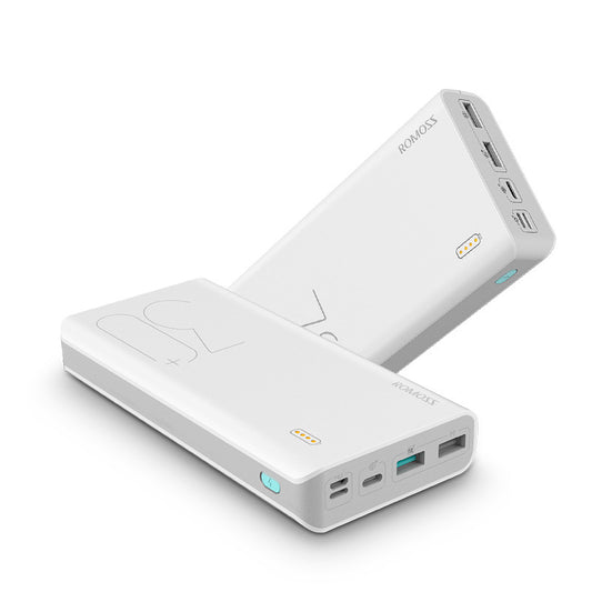 Power Bank ROMOSS Sense 8+ 30000mAh - Cargador Rápido con Carga Bidireccional