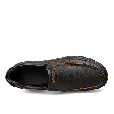 Zapatos Cómodos de Cuero para Hombre Maduro - Image 3