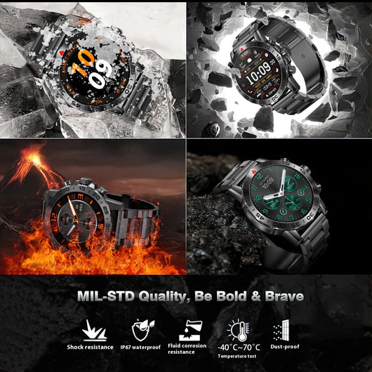 Reloj Inteligente con Llamadas Bluetooth, Monitoreo Cardíaco y Múltiples Deportes - Image 12