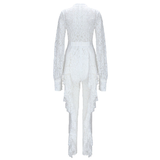 Jumpsuit de Encaje Elegante - Image 11