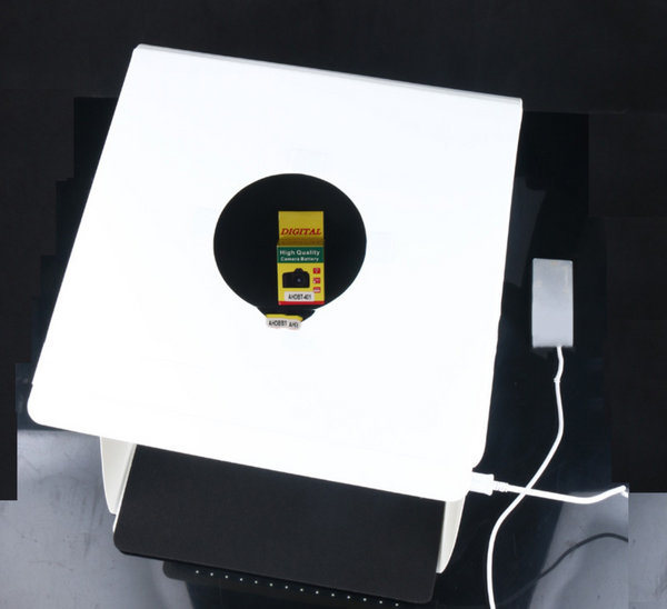 Caja de Luz LED 30cm para Fotografía de Productos - Estudio Profesional