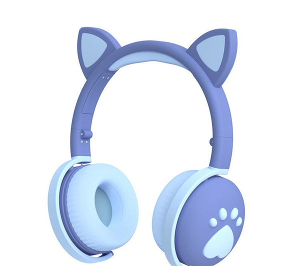 Auriculares Inalámbricos Bluetooth con Diseño de Orejas de Gato - Image 3