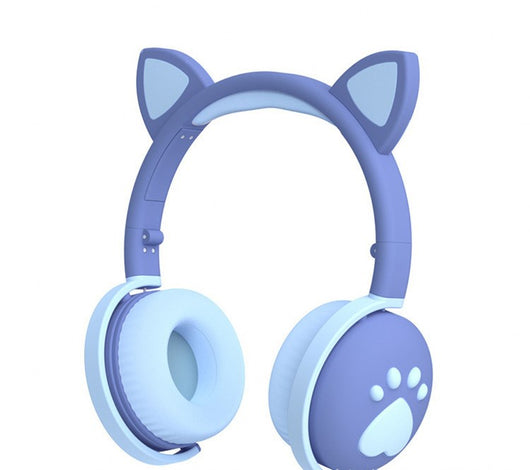 Auriculares Inalámbricos Bluetooth con Diseño de Orejas de Gato - Image 3