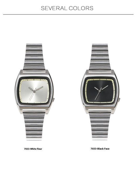 Reloj de Pulsera Minimalista Cuadrado sin Logo - Diseño Versátil - Image 28