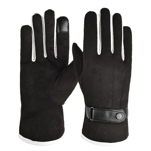 Guantes de Ante Cálidos con Forro de Terciopelo Premium - Image 6