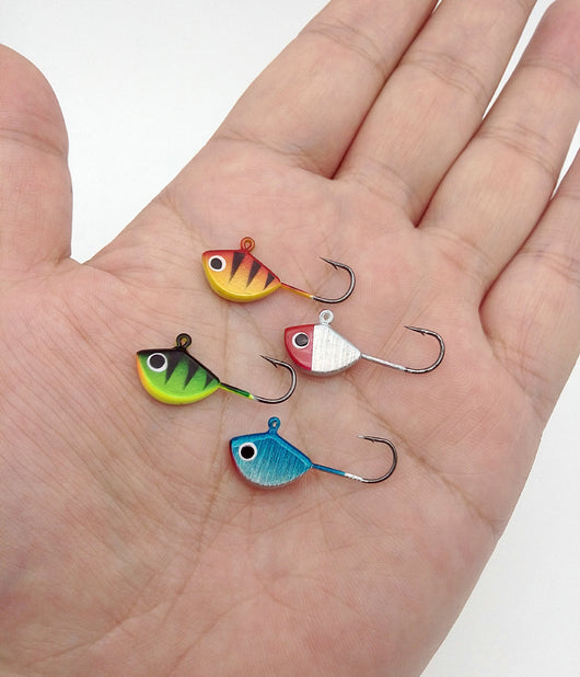 Set de 26 Anzuelos para Pesca en Hielo - Miniatura con Plomo - Image 4