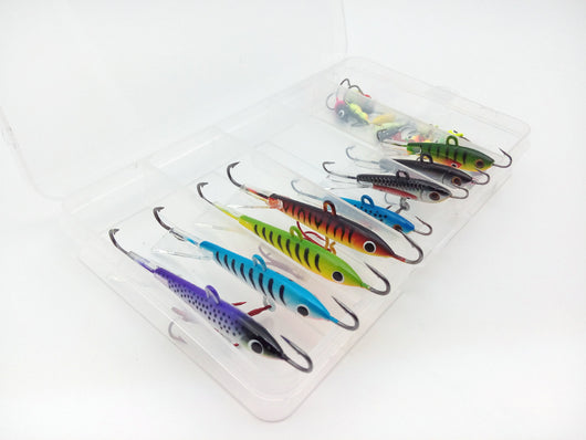 Set de 26 Anzuelos para Pesca en Hielo - Miniatura con Plomo - Image 3