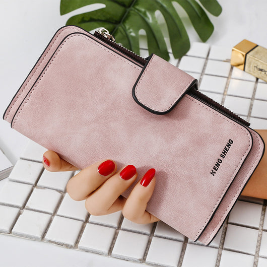 Cartera Larga Coreana de Diseño Moderno - Image 15