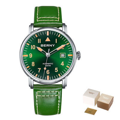 Reloj Mecánico Impermeable con Correa y Esfera Luminosa - Image 5