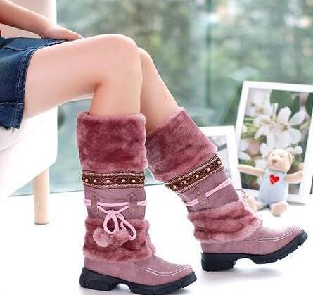 Botas para Mujer con Pelaje Sintético Caña Media - Image 11