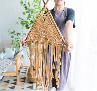 Tapiz de Macramé Nórdico para Pared - Decoración Interior Artesanal - Image 5