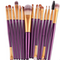 Morado + Dorado 15 Piezas